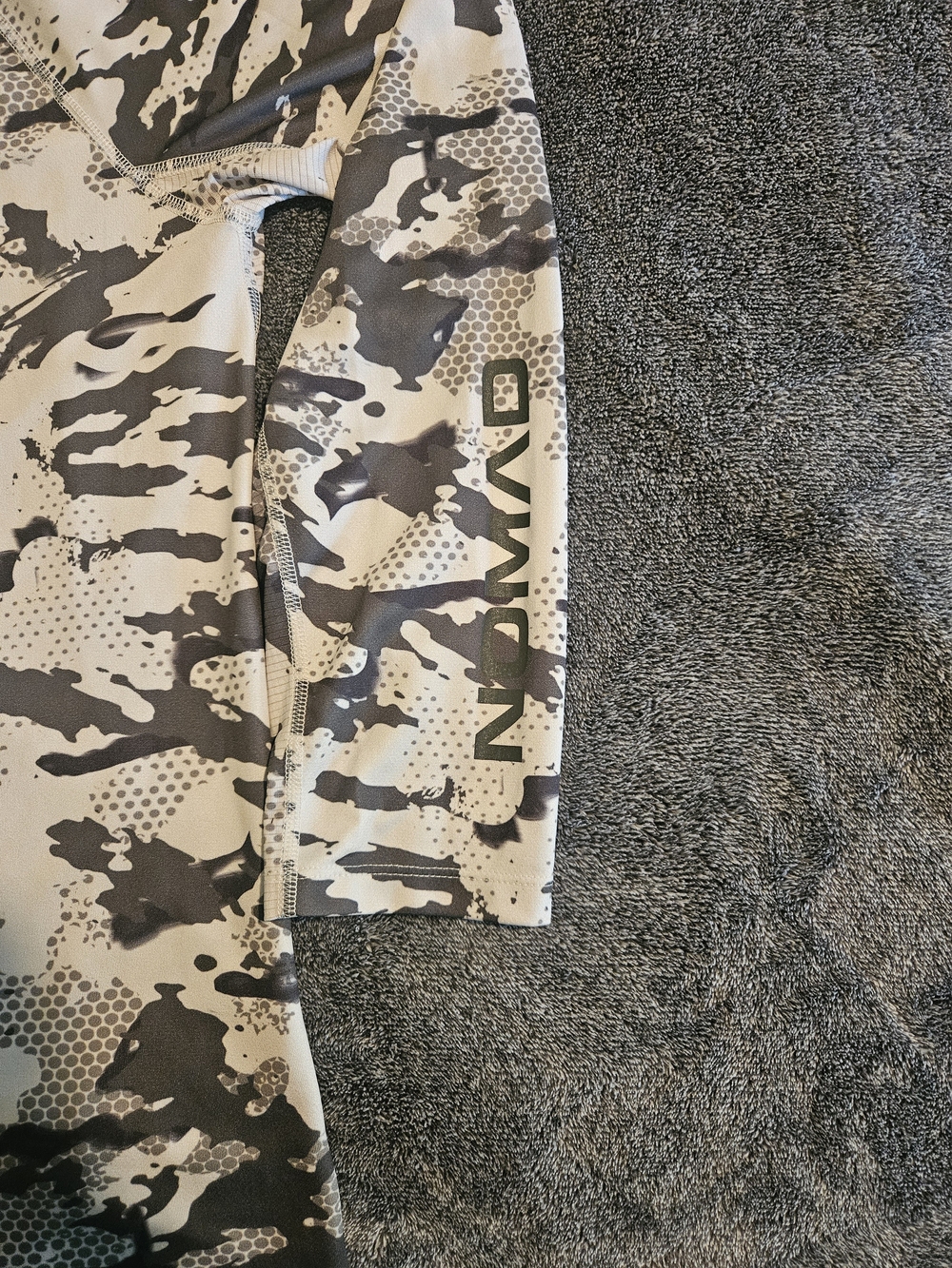 Nomad - Men's Mirage Camo Hoodie - Moss Grazier Camo View 2